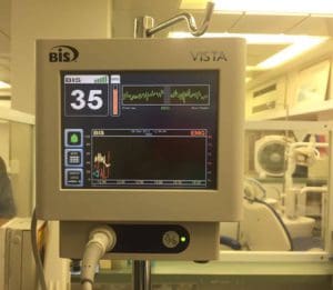 מכשיר BIS Bi spectral index system ניטור רמת ההכרה בזמן סדציה